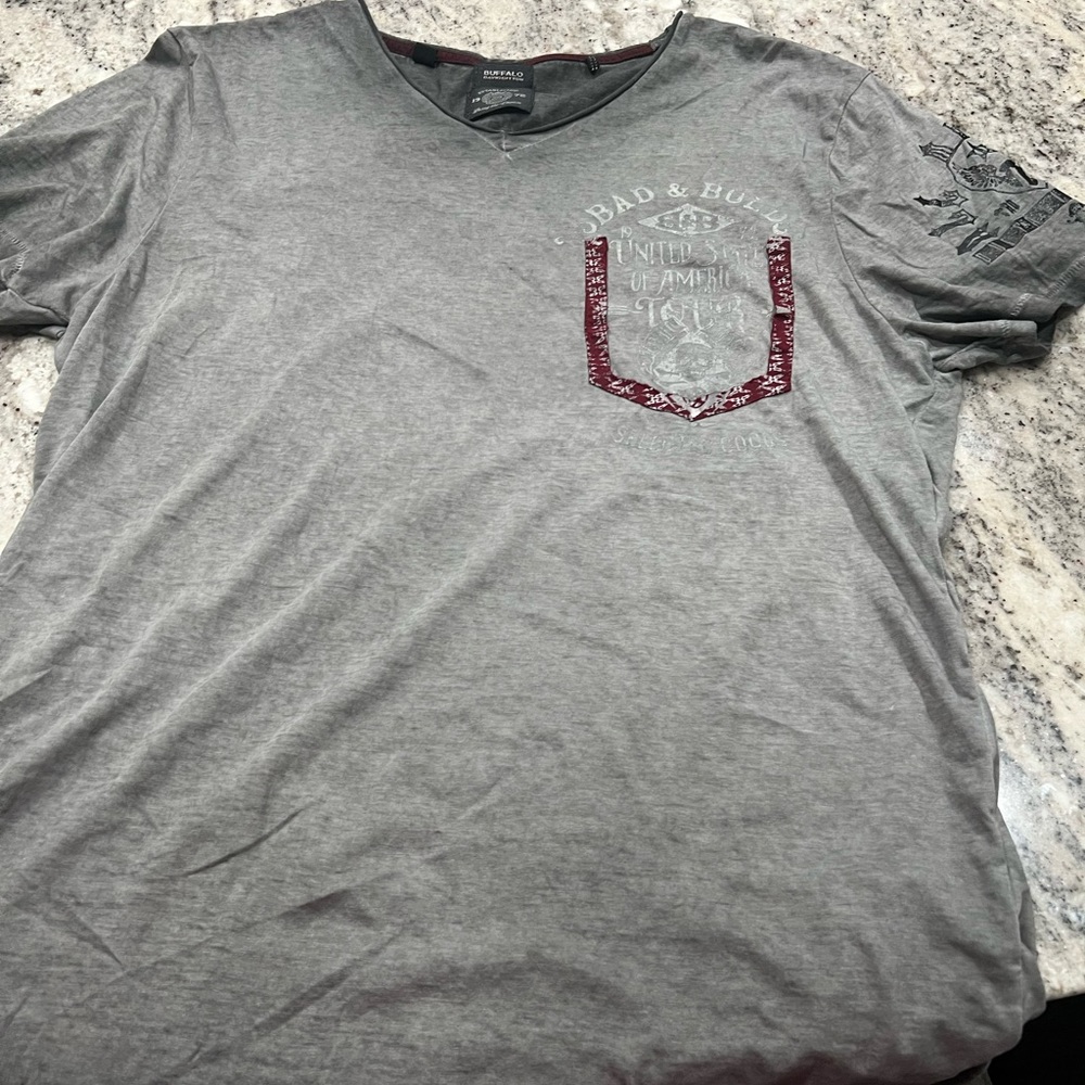 Vintage Buffalo David Bitton Heather Gray